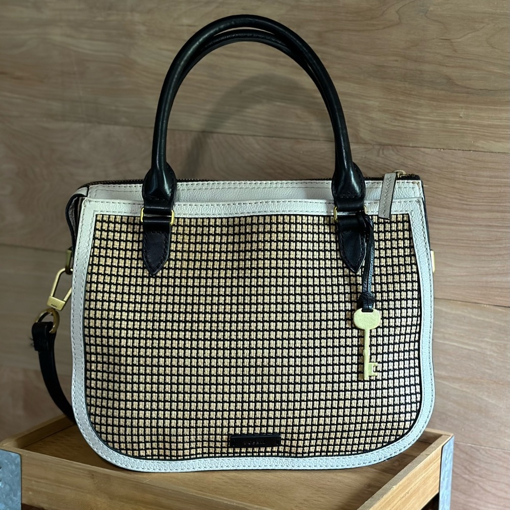 Fossil Purse White Leather